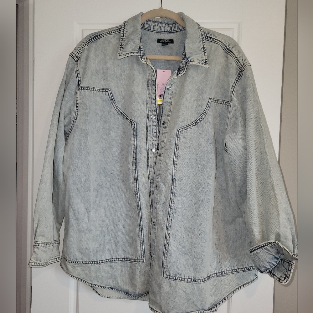 NWT Wild Fable Denim Jacket